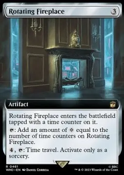 Rotating Fireplace