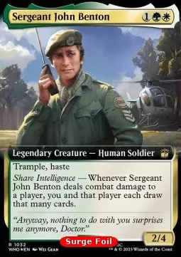 Sergeant John Benton