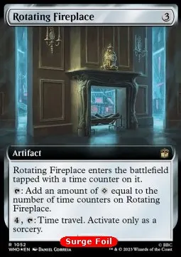 Rotating Fireplace