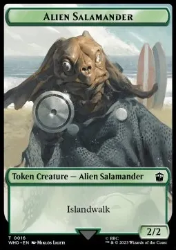 Alien Salamander // Mutant
