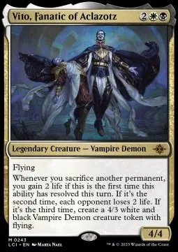 Vito, Fanatic of Aclazotz