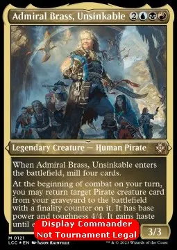 Admiral Brass, Unsinkable