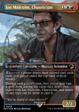 Ian Malcolm, Chaotician