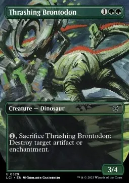 Thrashing Brontodon