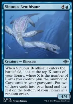 Sinuous Benthisaur