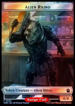 Alien Rhino // Cyberman
