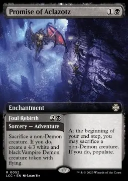 Promise of Aclazotz // Foul Rebirth