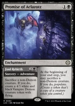 Promise of Aclazotz // Foul Rebirth