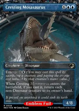Cresting Mosasaurus