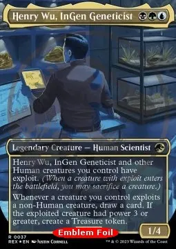 Henry Wu, InGen Geneticist