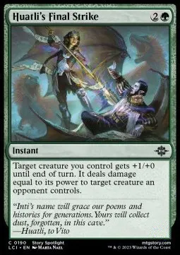 Huatli's Final Strike