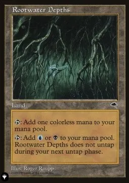 Rootwater Depths
