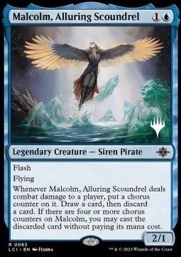 Malcolm, Alluring Scoundrel