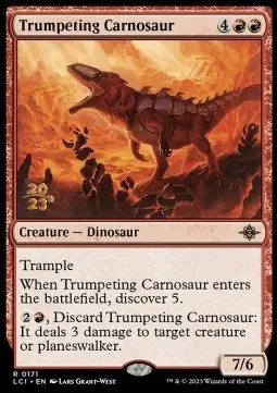 Trumpeting Carnosaur