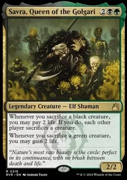 Savra, Queen of the Golgari