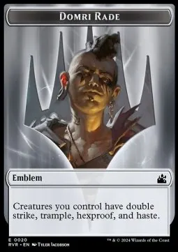 Elf Knight // Domri Rade Emblem