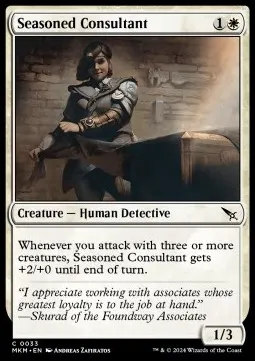 Seasoned Consultant