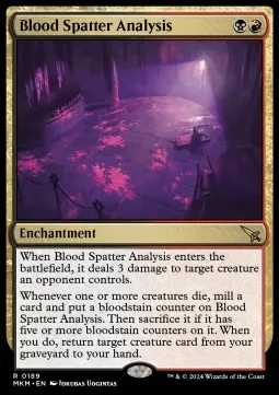 Blood Spatter Analysis