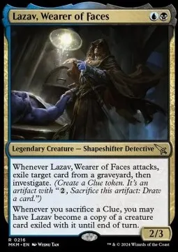 Lazav, Wearer of Faces