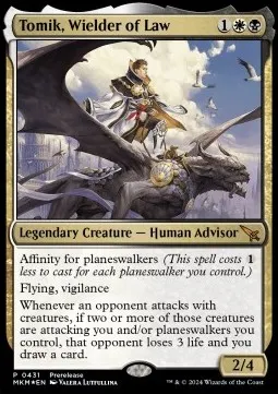 Tomik, Wielder of Law