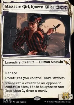 Massacre Girl, Known Killer