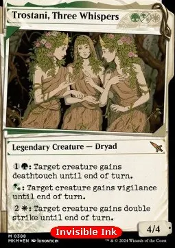 Trostani, Three Whispers