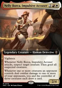 Nelly Borca, Impulsive Accuser