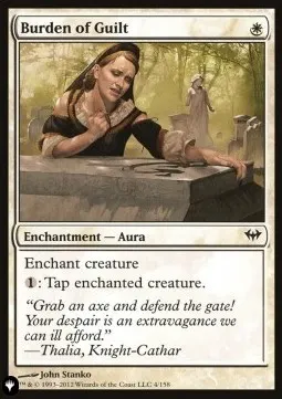 Burden of Guilt