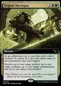 Urgent Necropsy