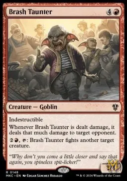 Brash Taunter