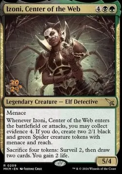 Izoni, Center of the Web