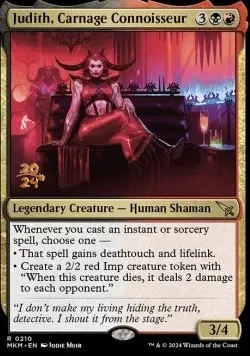 Judith, Carnage Connoisseur