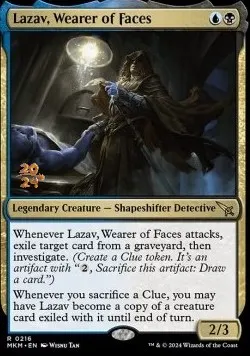 Lazav, Wearer of Faces