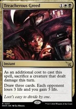 Treacherous Greed