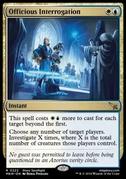 Officious Interrogation