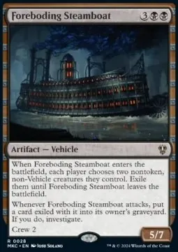 Foreboding Steamboat