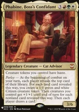Phabine, Boss's Confidant