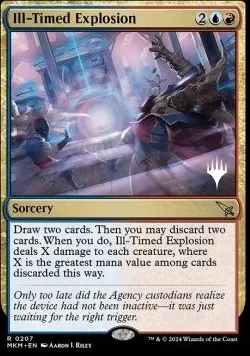 Ill-Timed Explosion
