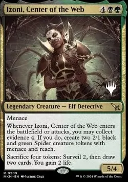 Izoni, Center of the Web