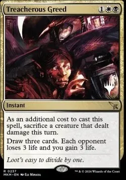Treacherous Greed