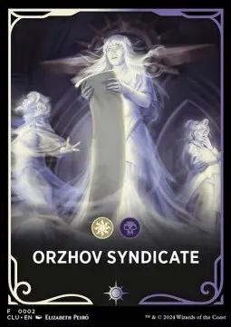 Ravnica: Clue Edition Front Card: Orzhov Syndicate