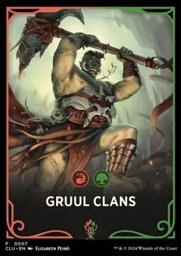 Ravnica: Clue Edition Front Card: Gruul Clans