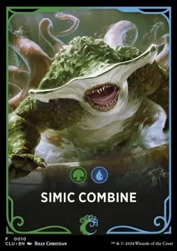 Ravnica: Clue Edition Front Card: Simic Combine
