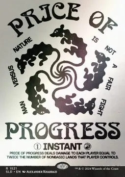 Price of Progress