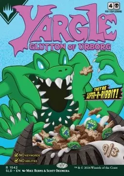 Yargle, Glutton of Urborg // Yargle, Glutton of Urborg