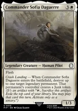 Commander Sofia Daguerre