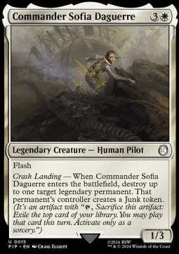 Commander Sofia Daguerre