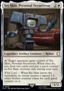 Yes Man, Personal Securitron