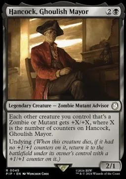 Hancock, Ghoulish Mayor