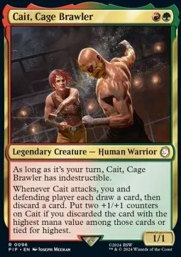 Cait, Cage Brawler